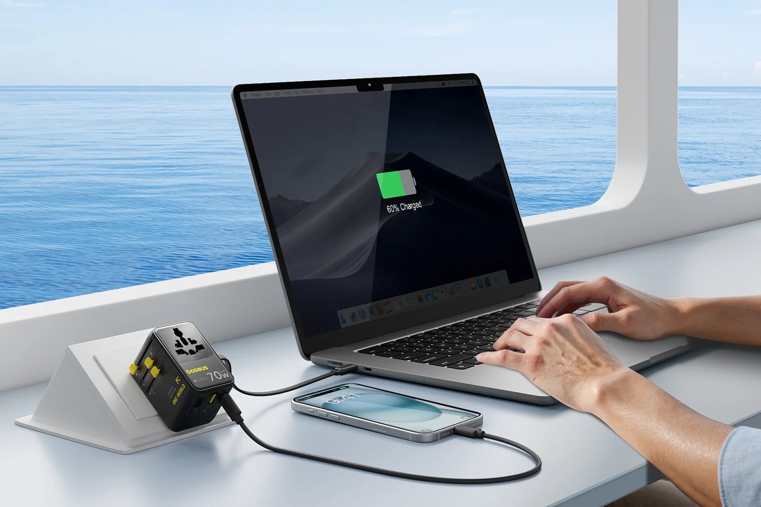 Baseus’ retractable travel adapter is on sale for more than 50 percent off today