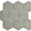 Dark Grey Hexagon Mosaic