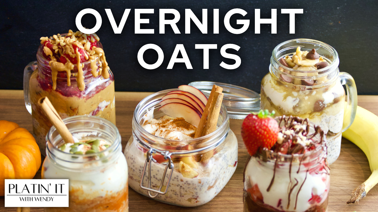 Five Delicious Overnight Oats Platin' It With Wendy