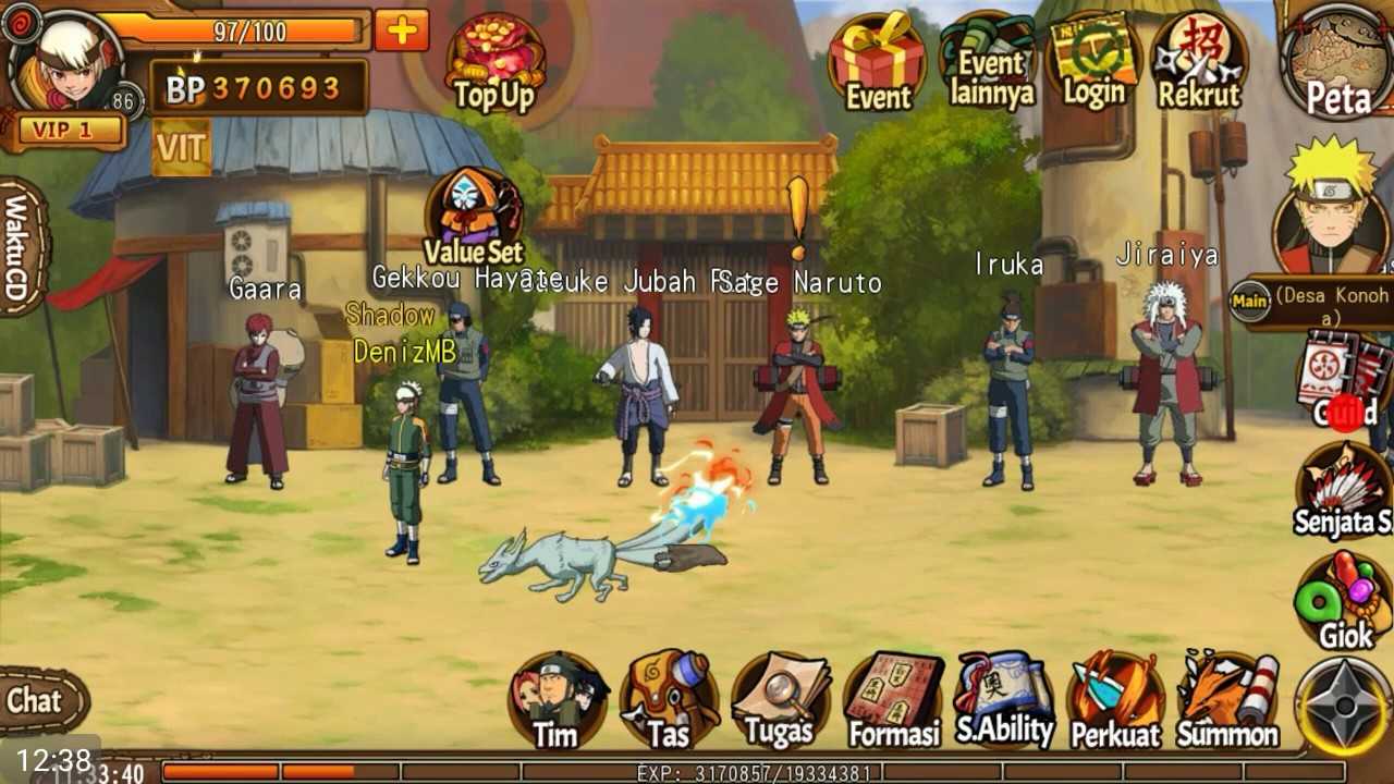 KONOHA HEROES Private Server Android
