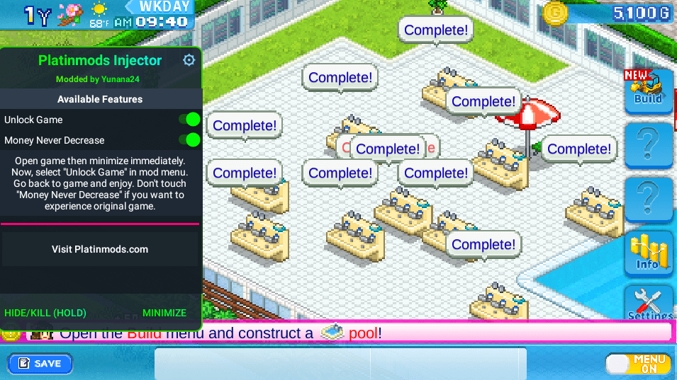 Pool Slide Story Ver. 1.1.7 Injector MOD ARMv7 & ARM64 Unlock Game