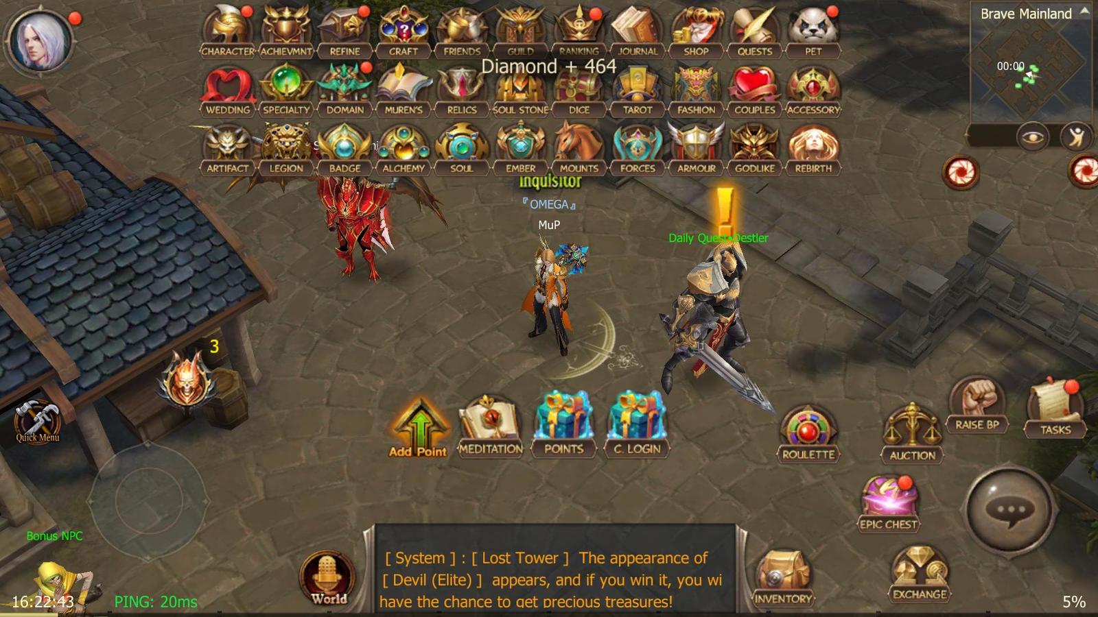 Mu origin private server ver. 7.0 beta Android