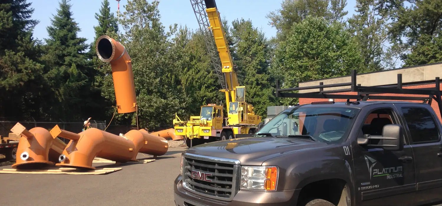 WWTP Large Bore Pipe Upgrades Platinum Industrial