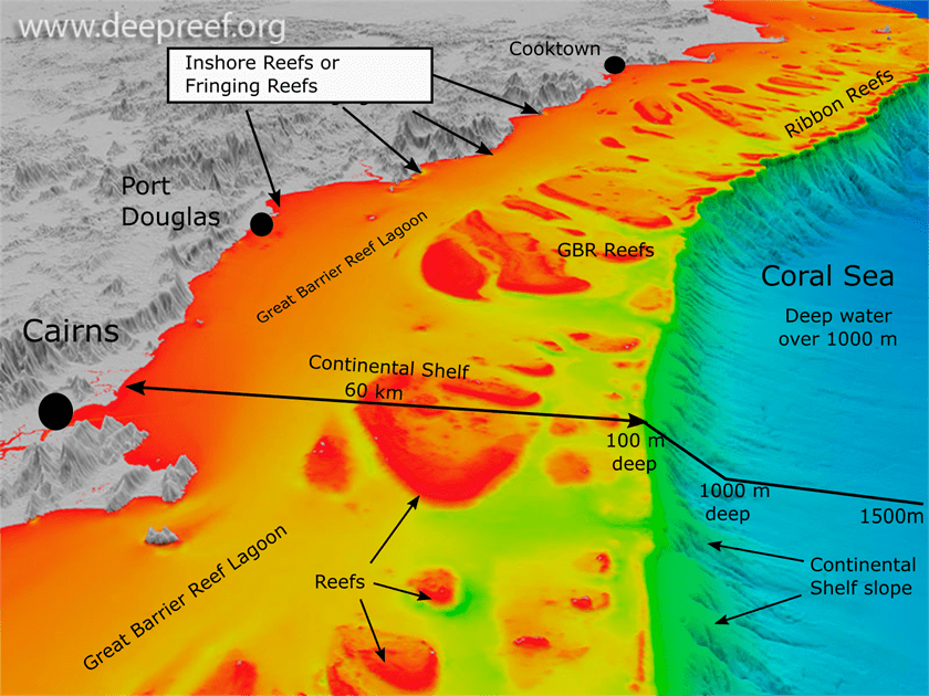 3000 FlatTopped Hills Great Barrier Reef Science Commentary