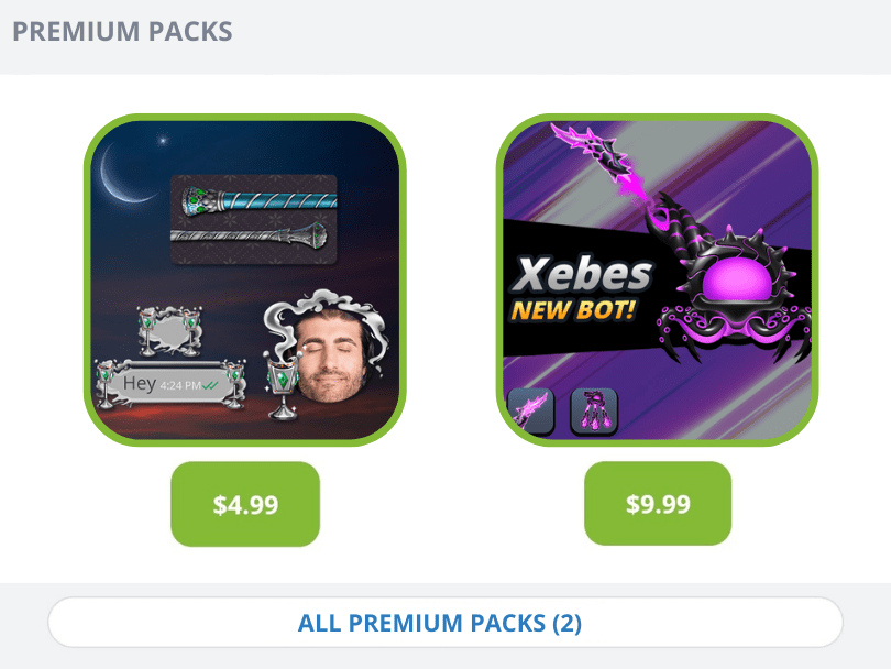 Premium Packs Platopedia