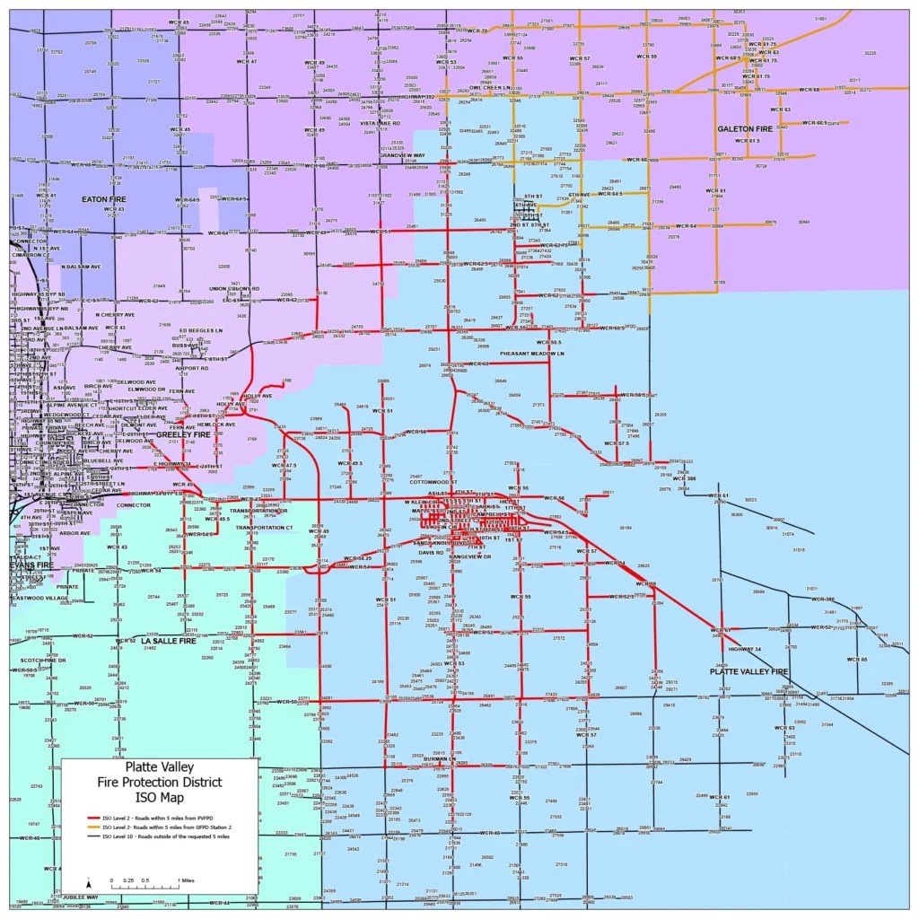 ISO Rating Information Platte Valley Fire