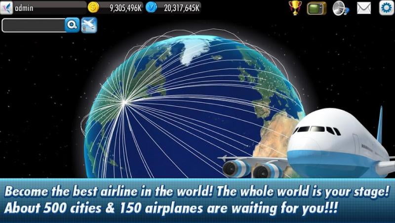 Download AirTycoon 4 (MOD free shopping) 1.4.7 APK for android