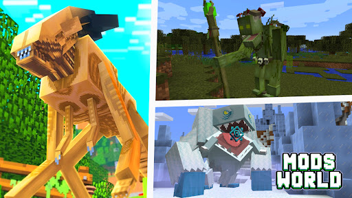 Mods World for Minecraft Mod Apk Unlimited Android