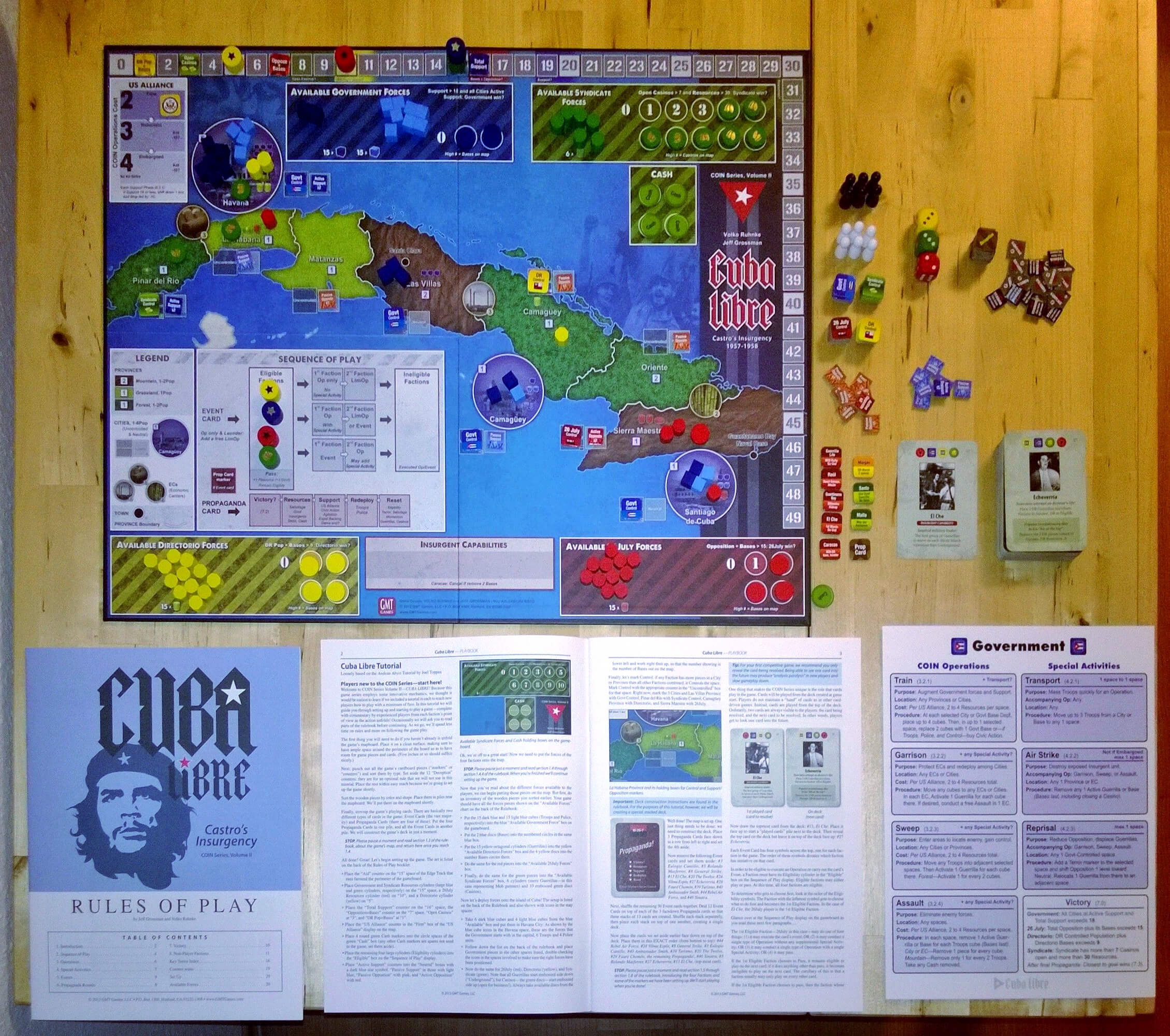 Cuba Libre War Game Reprints Noble Knight Gaming Hall