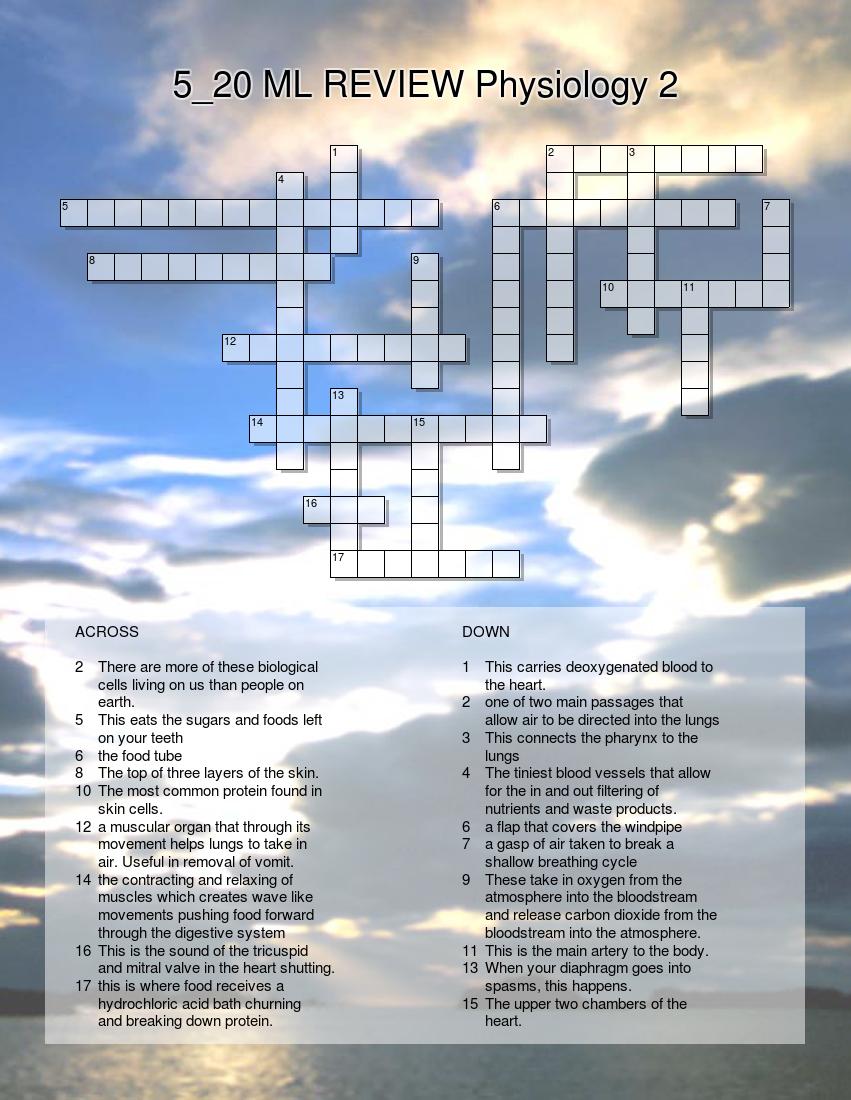 Interactive Crossword Puzzle