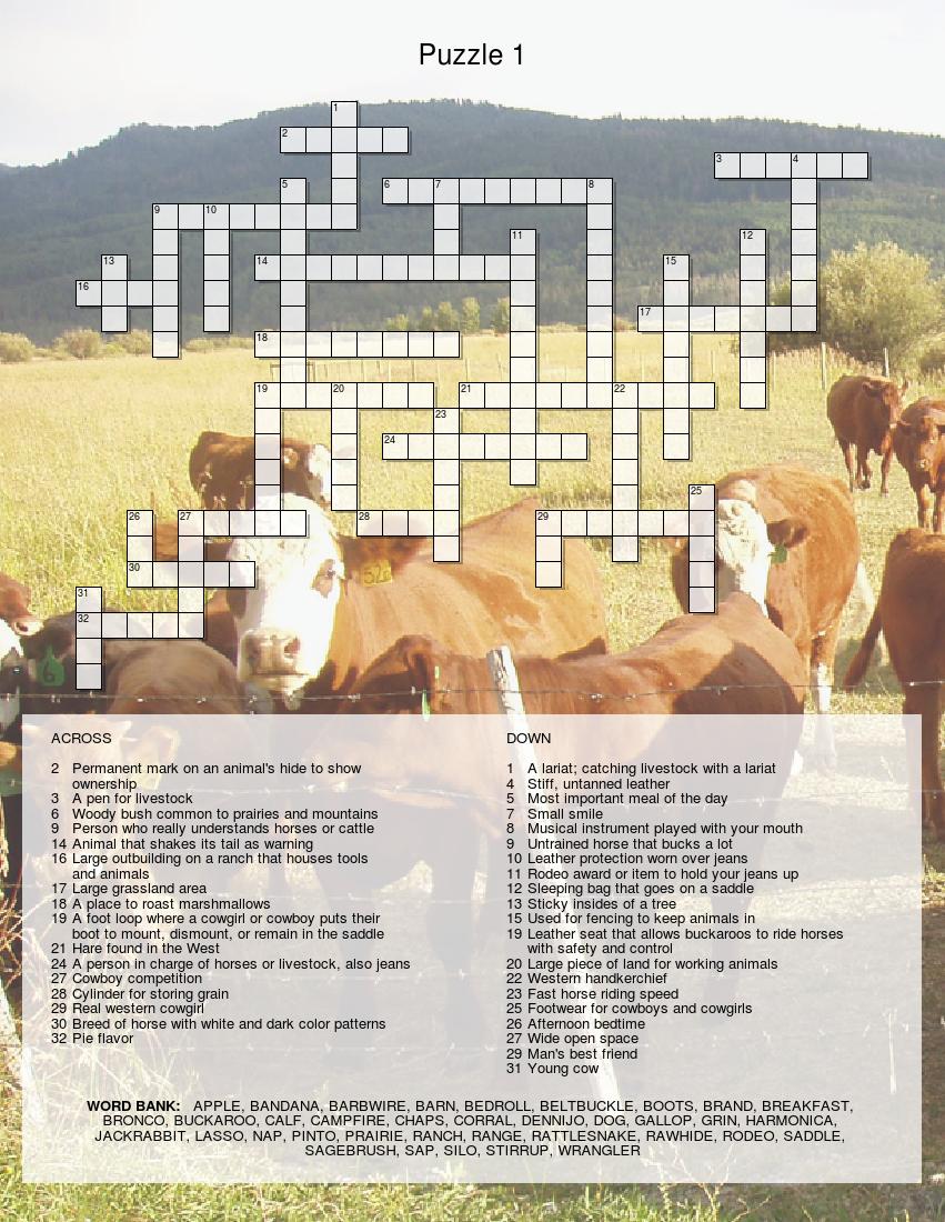 Interactive Crossword Puzzle