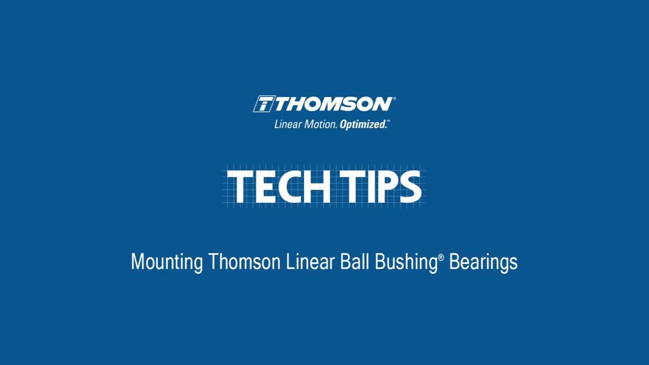 Linear Bearings Thomson