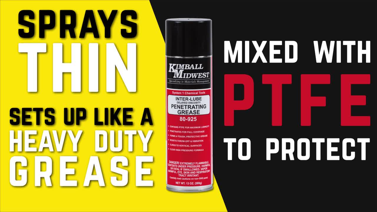 InterLube Delayed Viscosity Grease Kimball Midwest