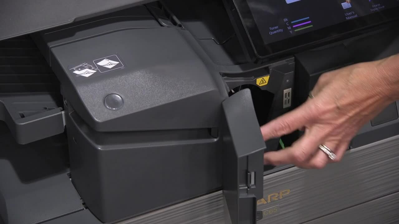 Changing Staples Copier Tutorial Videos Sharp Business Systems