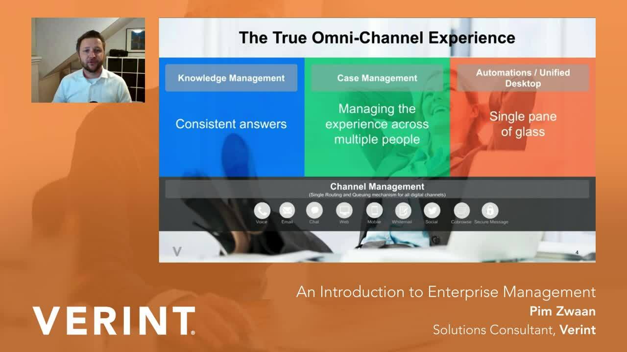 An Introduction to Enterprise Management