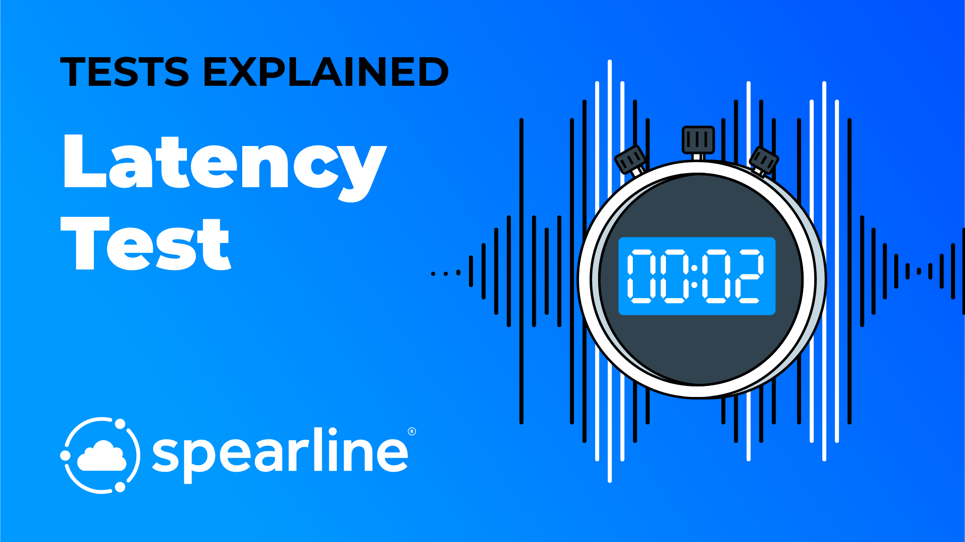 How does latency testing work?