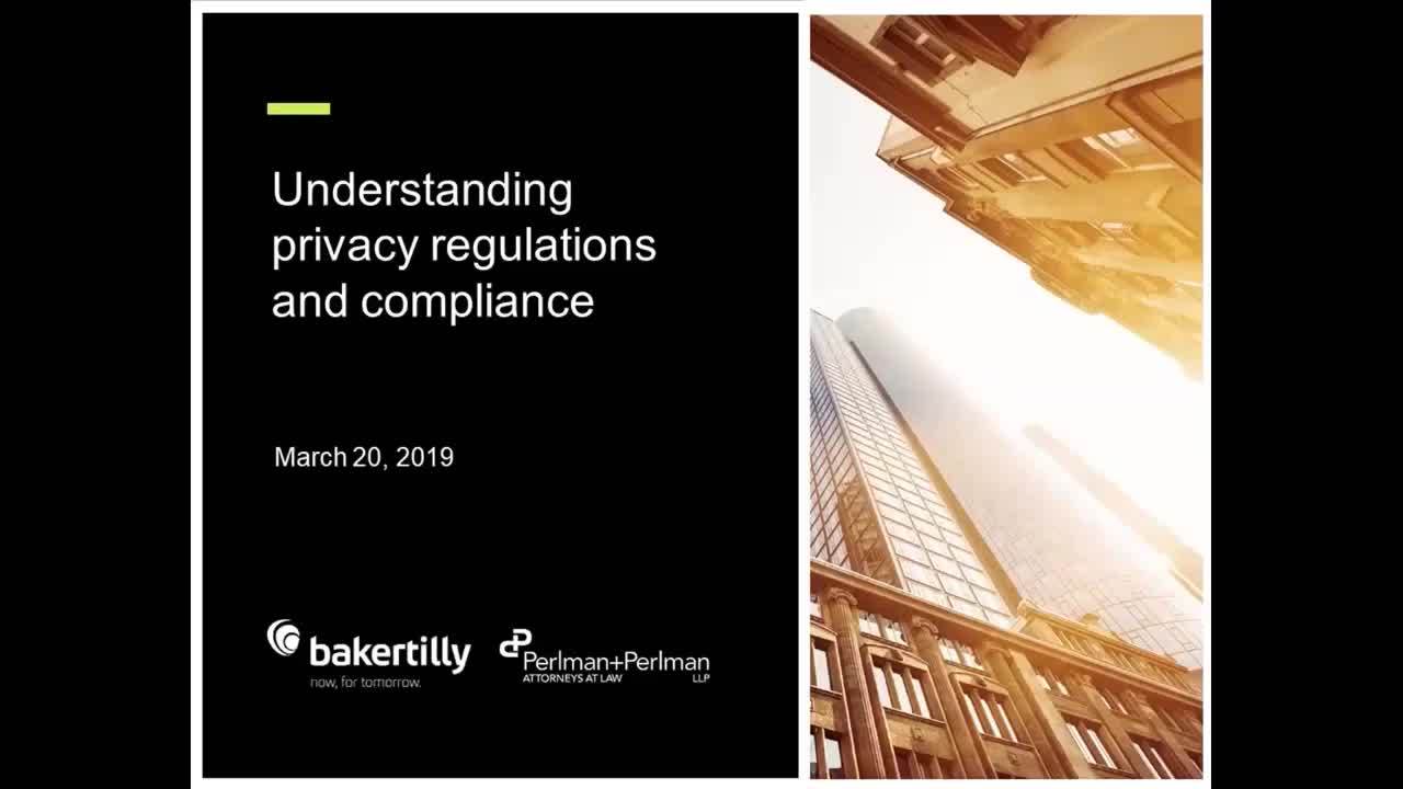 Understanding privacy regulations and compliance Insights