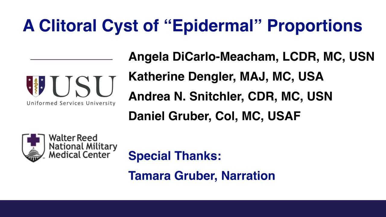A clitoral cyst of 'epidermal' proportions MDedge ObGyn