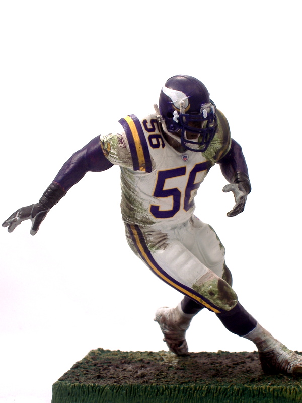 E.J. Henderson, Minnesota Vikings Play Action Customs