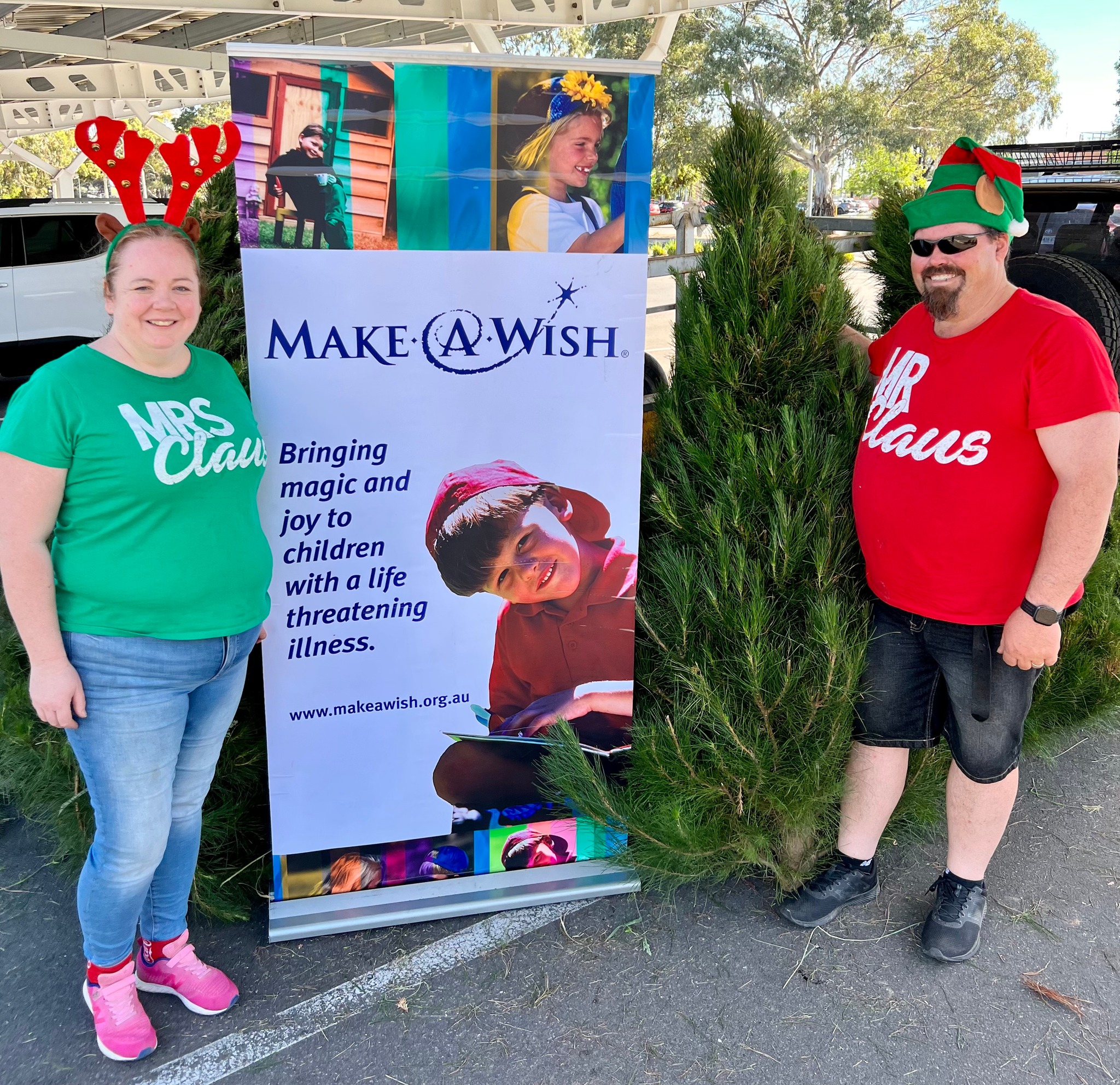Fresh Christmas Trees MakeAWish Australia Adelaide Popup Locations Play & Go