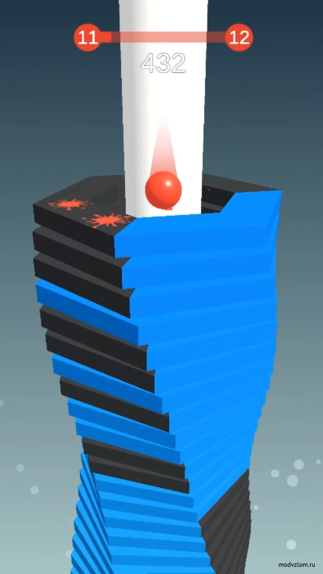 Скачать игру Stack Ball сломай платформы v1.0.92 Мод много денег