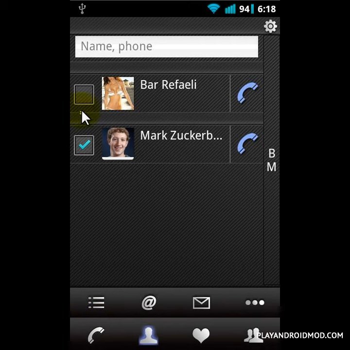 Скачать RocketDial Dialer&Contacts Pro v3.9.6 (Мод полная версия)