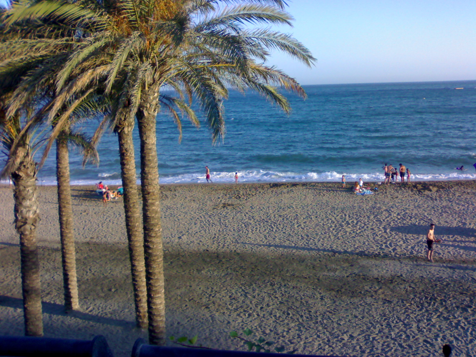 Playa La Perla en Benalmádena, Málaga