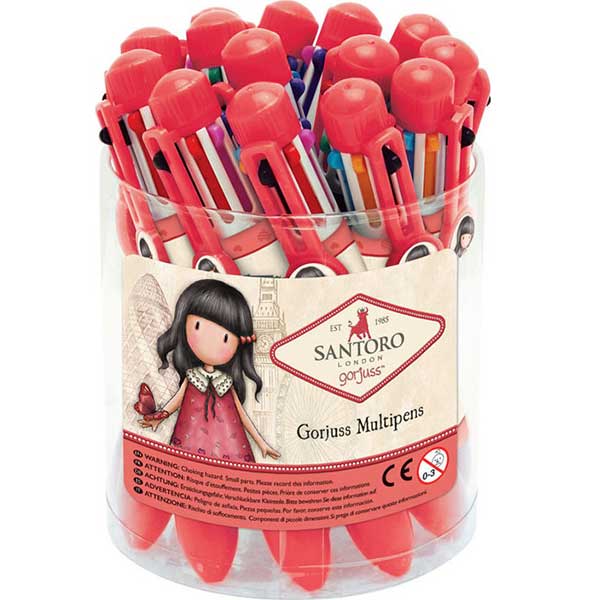 SANTORO GORJUSS CITYSCAPE MULTI PENS IN A DRUM (503GJD04) playbook.gr