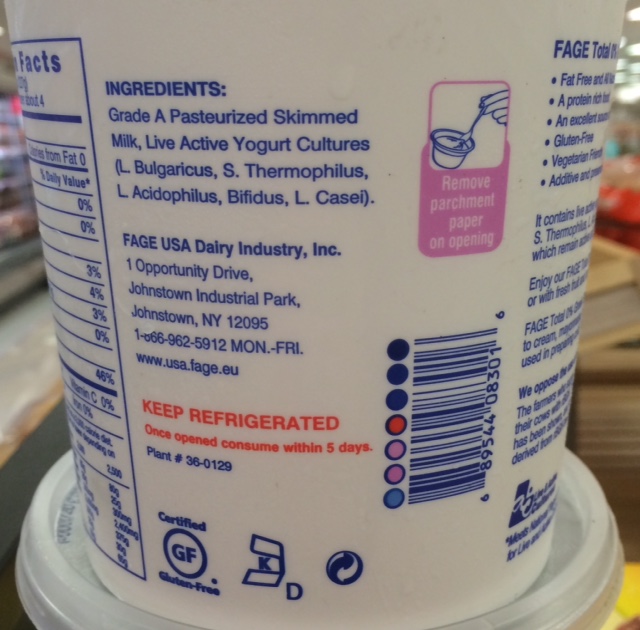 OPA!…REAL AUTHENTIC GREEK YOGURT FAGE!