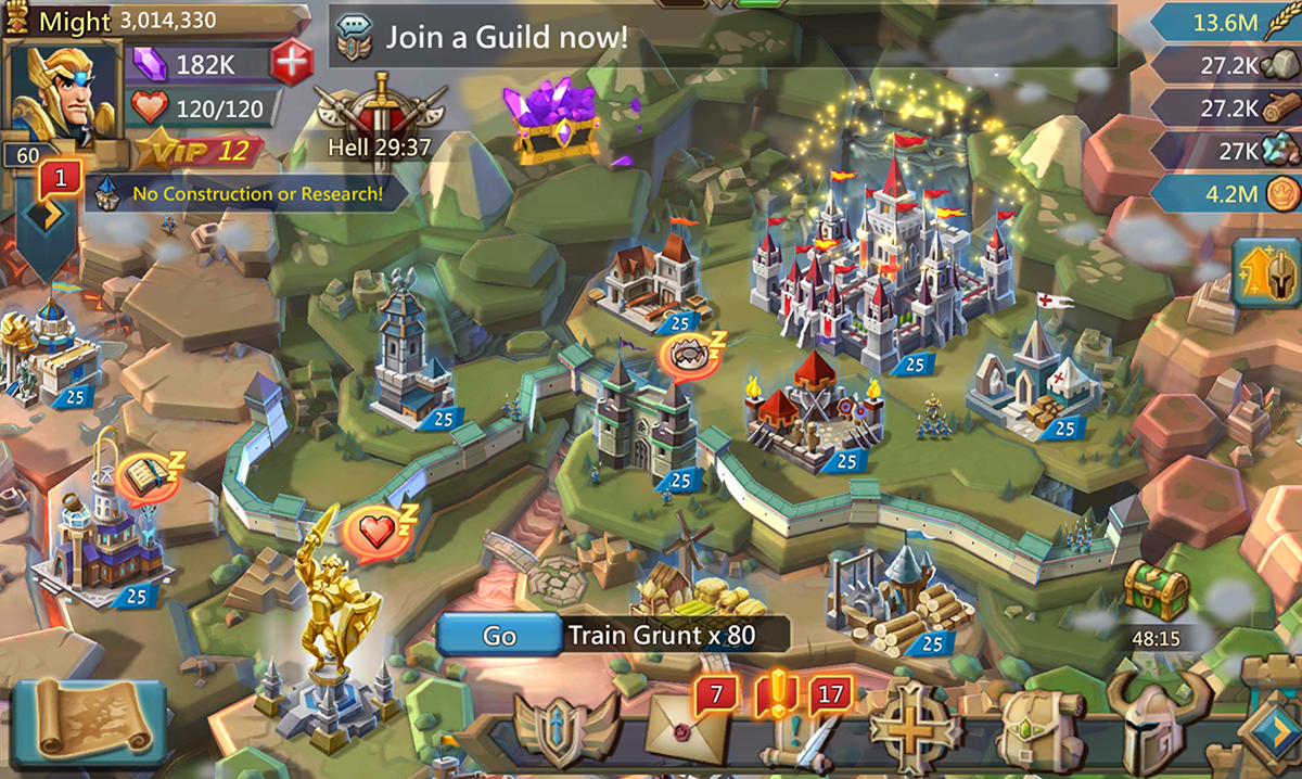 How to Increase the Army Size in Lords Mobile Player Assist Game