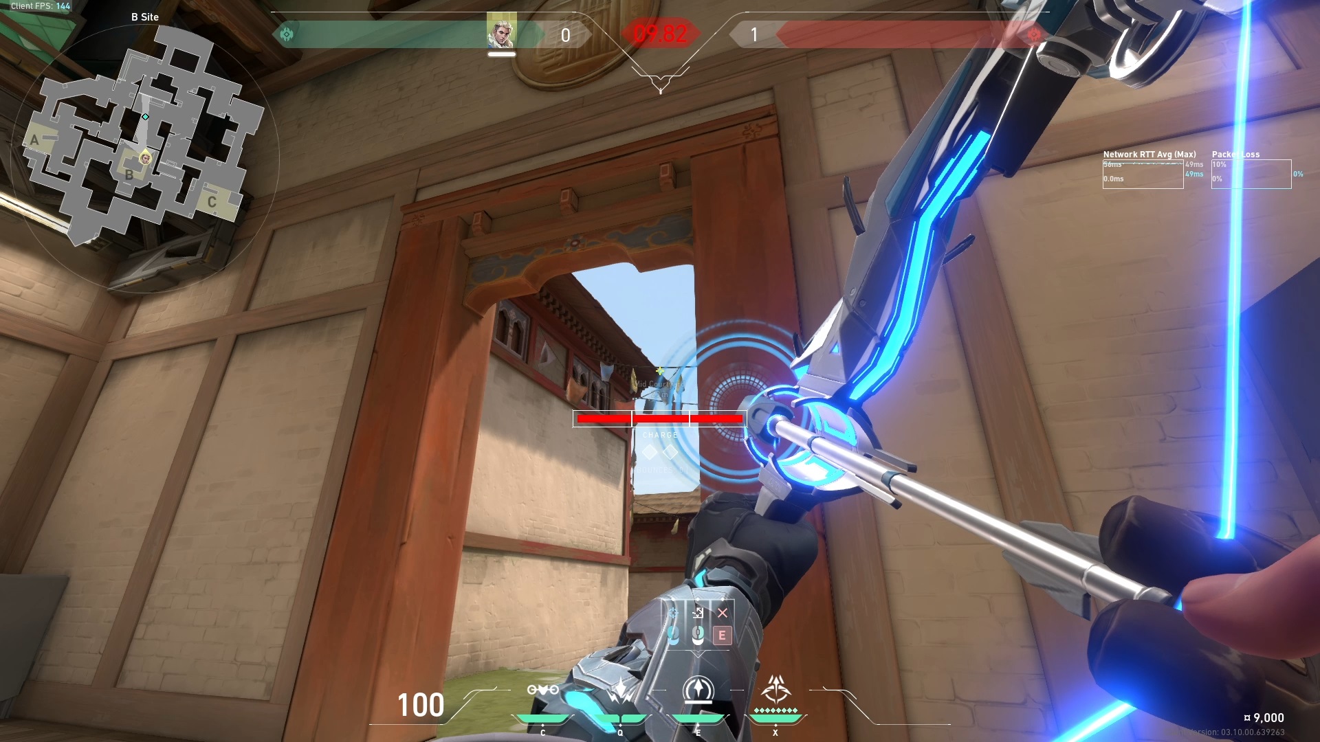 Early Information Recon Bolt Lineups for Sova on Haven in VALORANT