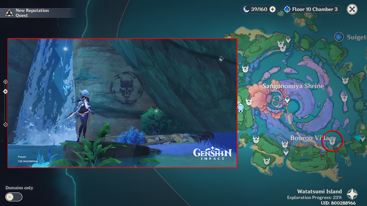 Where to Find Rinzou's Treasures in Watatsumi Island in Genshin Impact