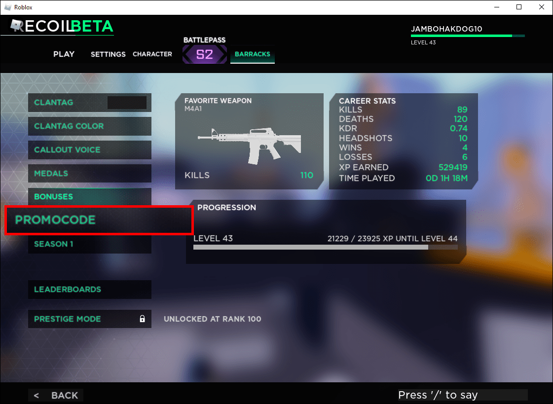 Roblox Recoil Codes (Tested October 2022) Player Assist Game