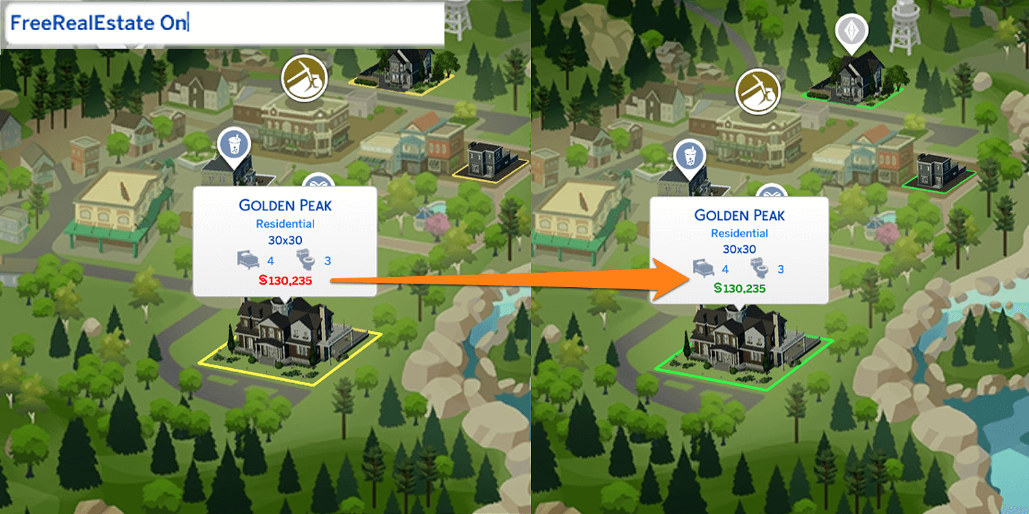 How to Use Free Real Estate Cheat in The Sims 4 Player Assist Game