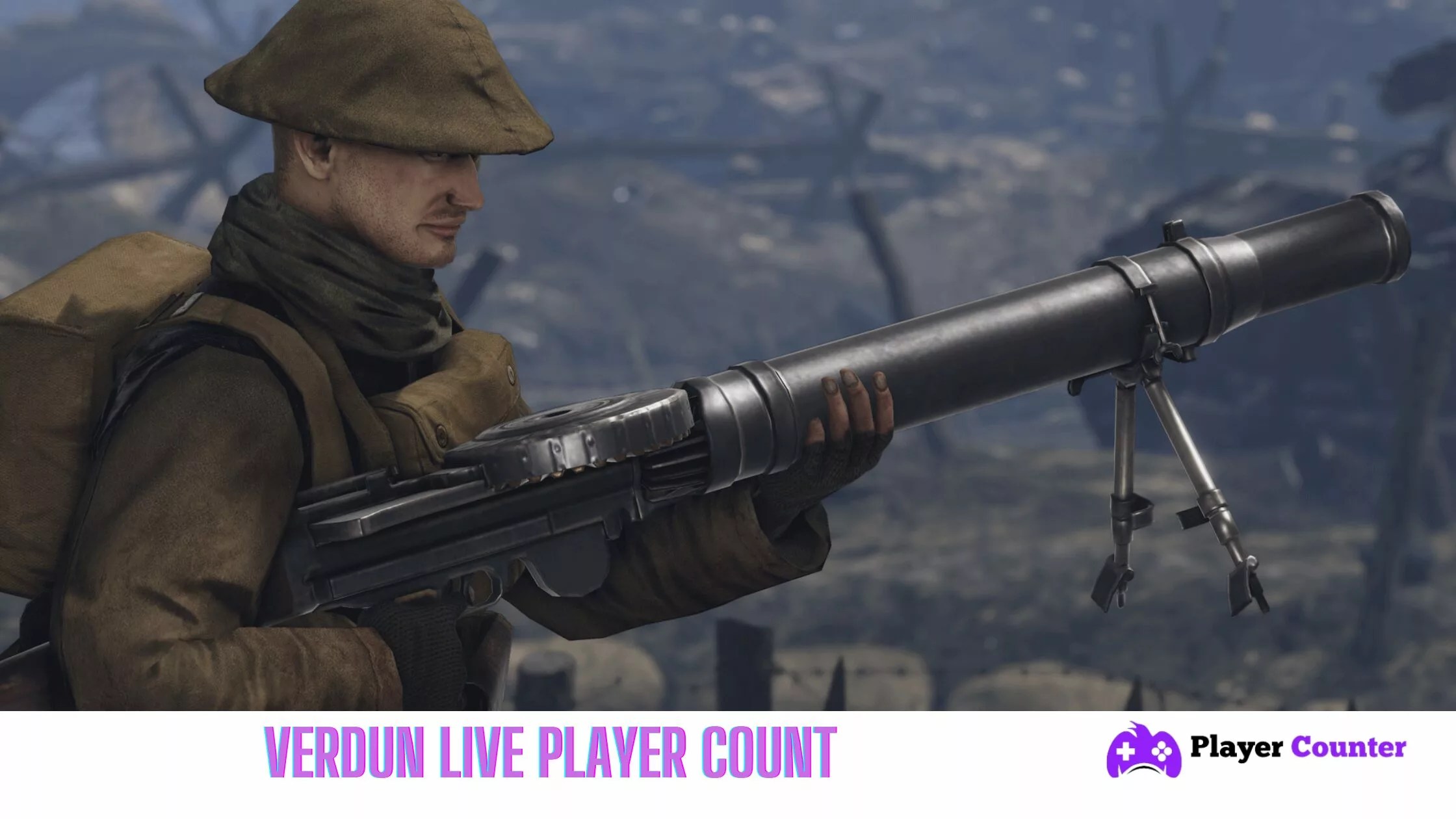 Verdun Live Player Count & Statistics 2024