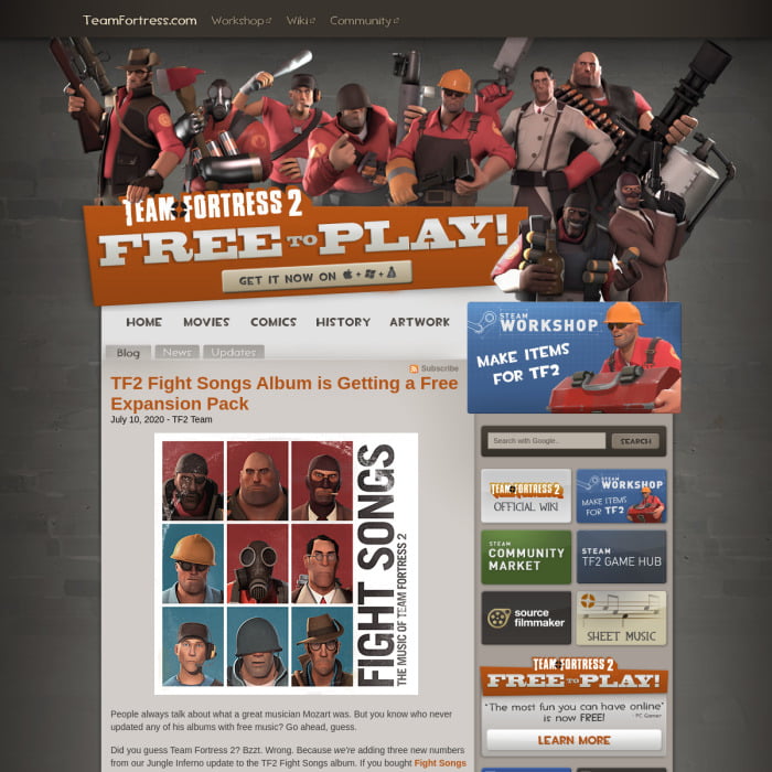 Team Fortress 2 Player Count How Many People Are Playing?