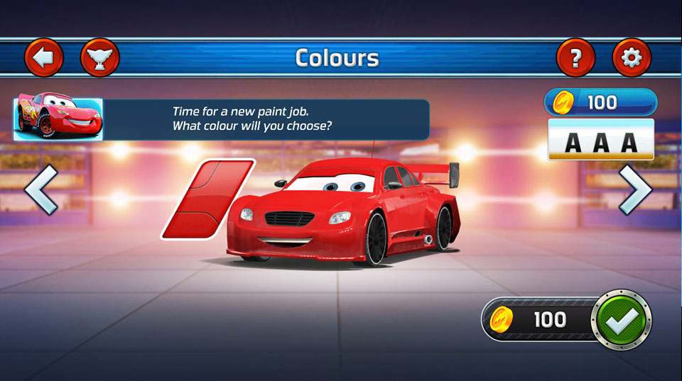 Cars Lightning Speed