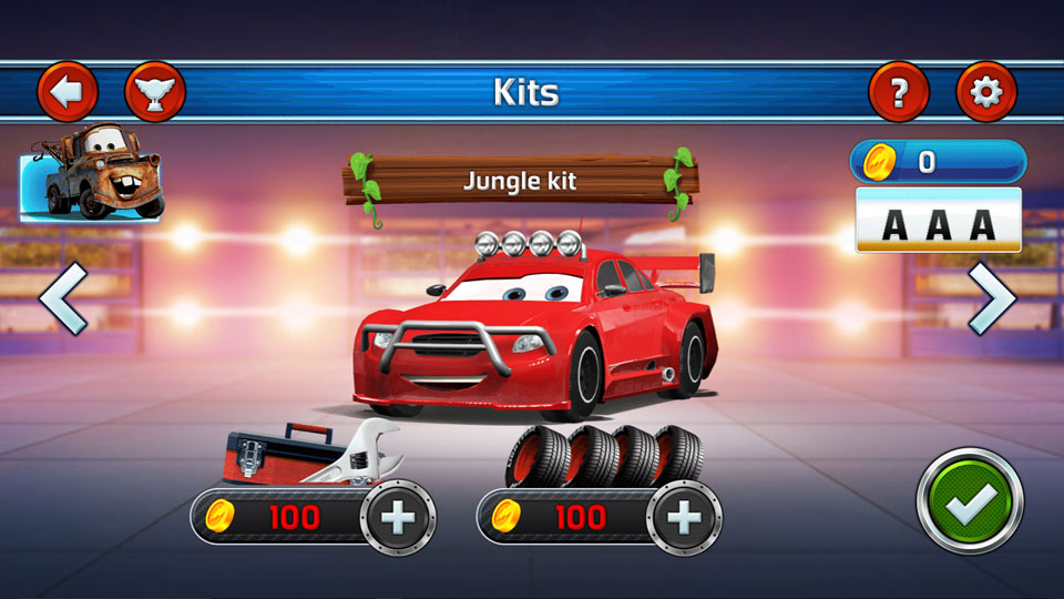 Cars Lightning Speed Playerthree