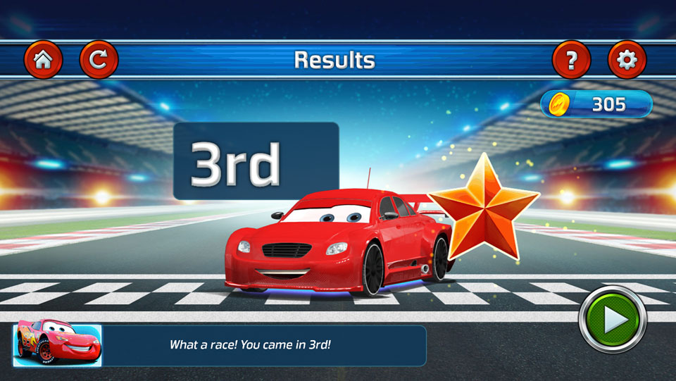 Cars Lightning Speed Playerthree