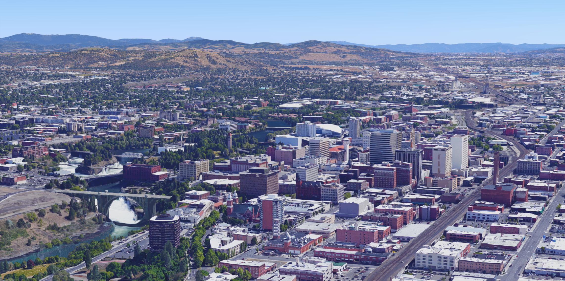 Spokane Washington Playfair Commerce Park