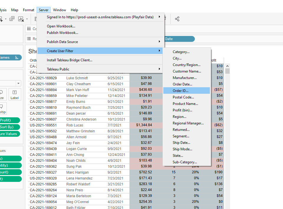 How to Implement RowLevel Security in Tableau
