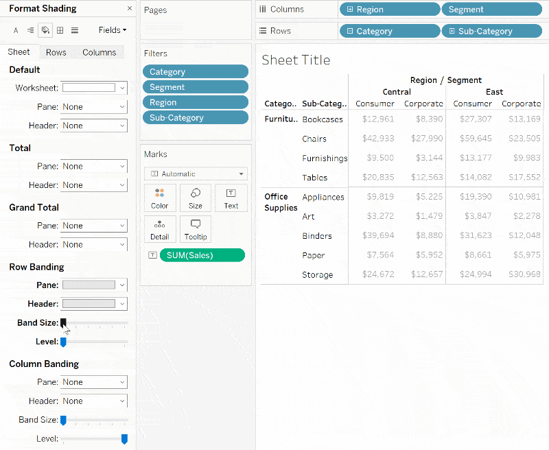 Tableau Formatting Series How to Use Shading & Backgrounds Playfair Data