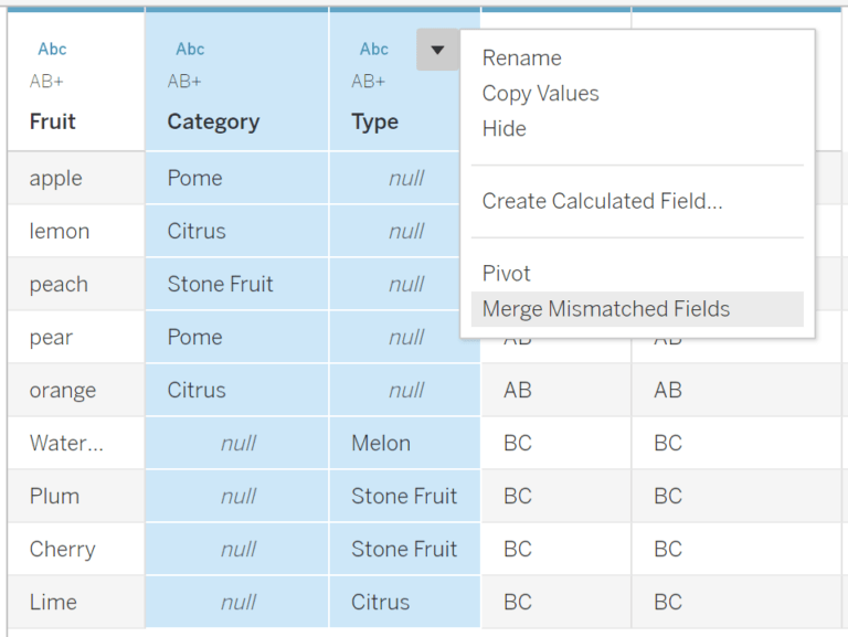 Bringing Tables Together Tableau's Physical Layer