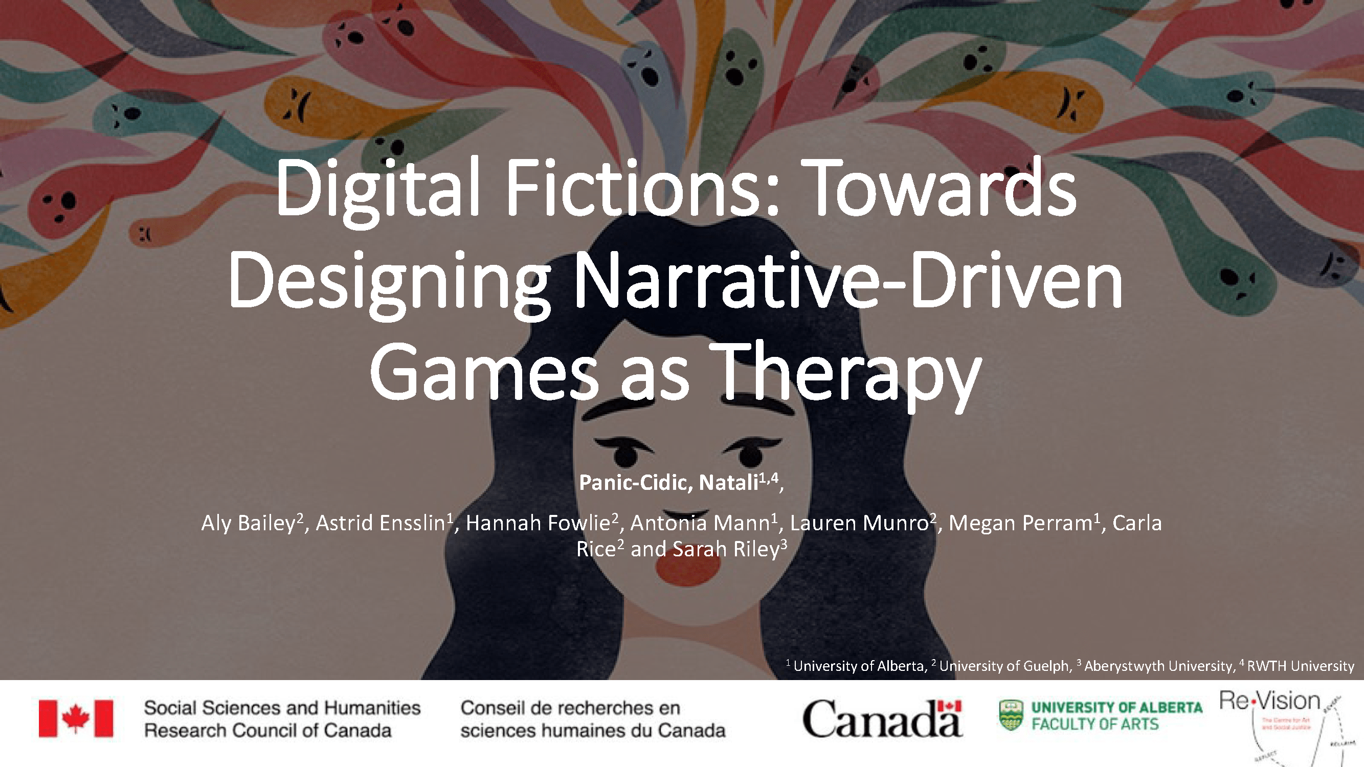 Digital Fictions Towards Designing NarrativeDriven Games as Therapy