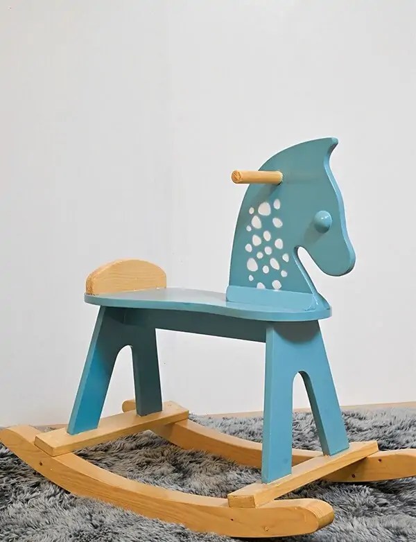 Bring the joy of classic toy with our Rocking Horse Chair