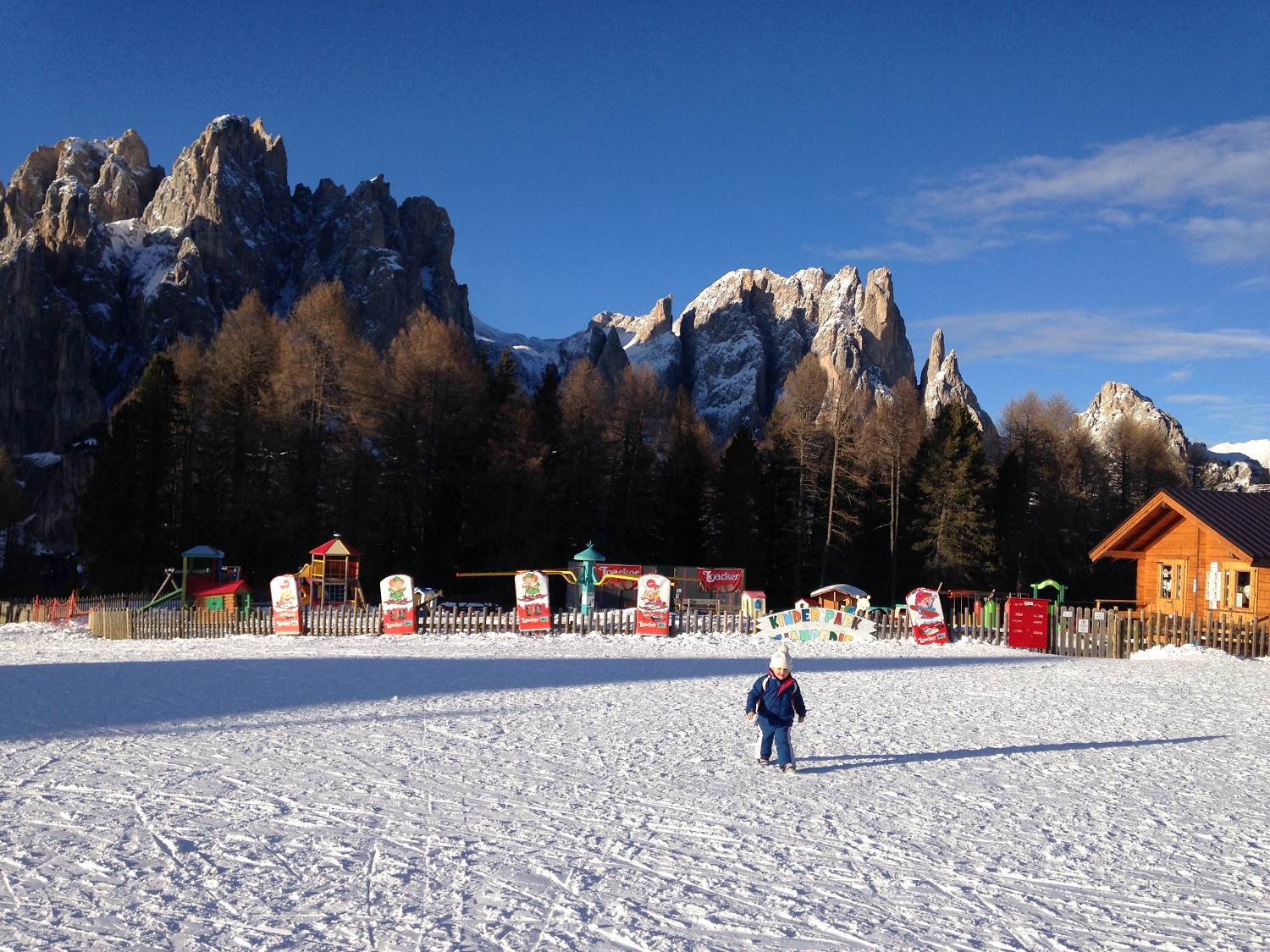 Un weekend in Val Di Fassa con bambini per giocare sulla neve