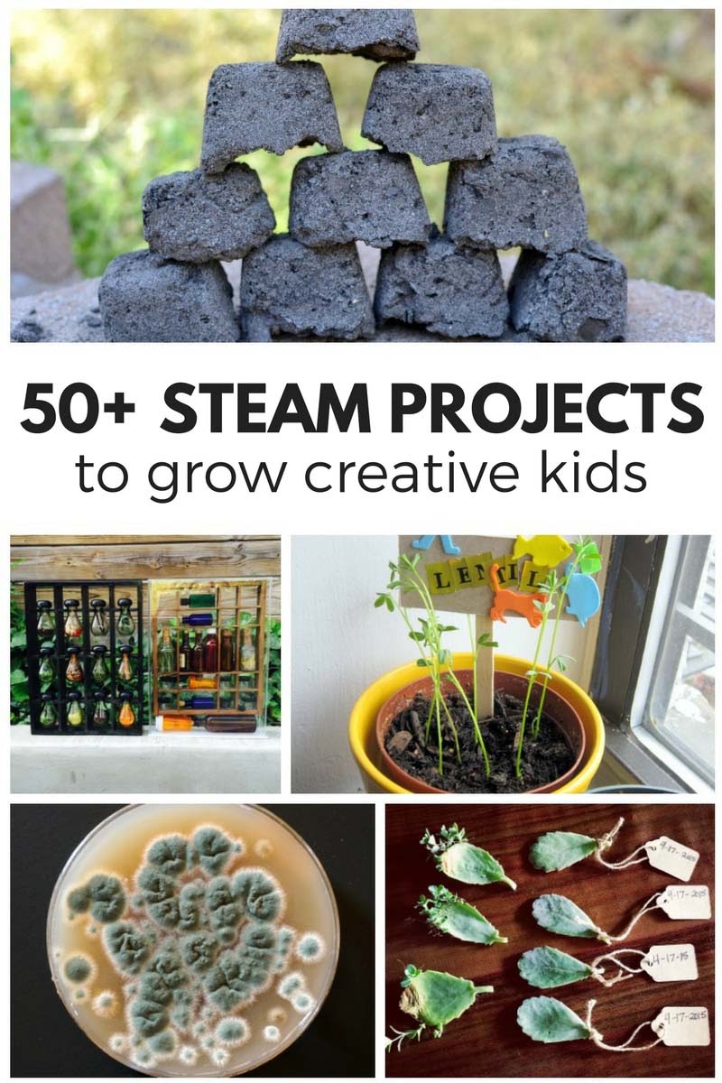 52 Weeks of STEAM Activities for Kids