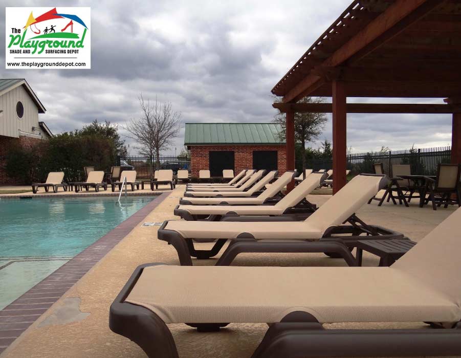 Commercial Pool Furniture & Bistro Furniture Playground Shade and