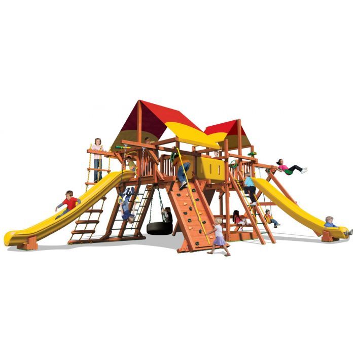 Woodplay Megaset 1 Outback & Playhouse 6′ (pg. 48) Toledo Playsets