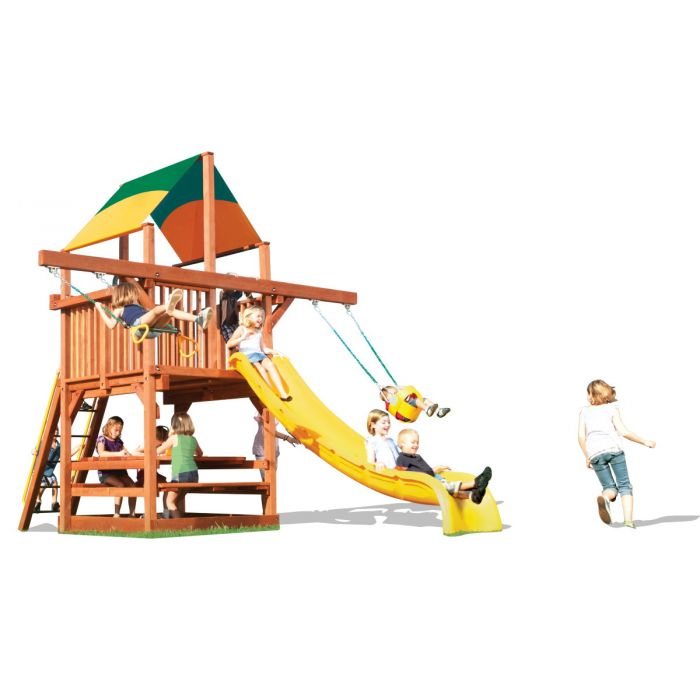 Woodplay Playhouse 5 PH.SS1 Double Swing Arm (pg. 53) Toledo Playsets